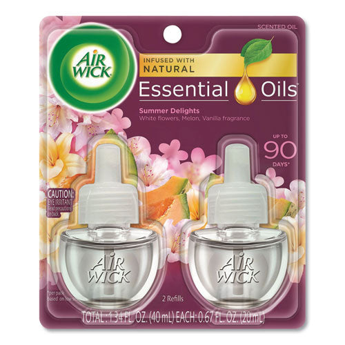 Life Scents Scented Oil Refills, Summer Delights, 0.67 Oz, 2-pack