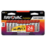 Fusion Advanced Alkaline D Batteries, 8-pack