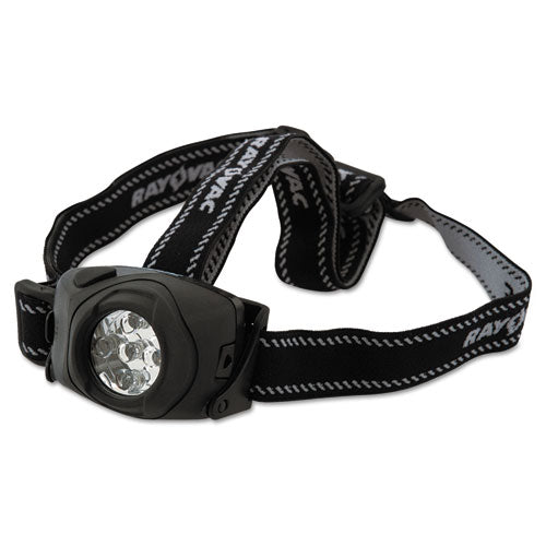 Virtually Indestructible Led Headlight, 3 Aaa Batteries (included), 30 M Projection, Black