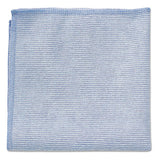 Microfiber Cleaning Cloths, 12 X 12, Blue, 24-pack
