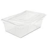 Food-tote Boxes, 12 1-2gal, 26w X 18d X 9h, Clear