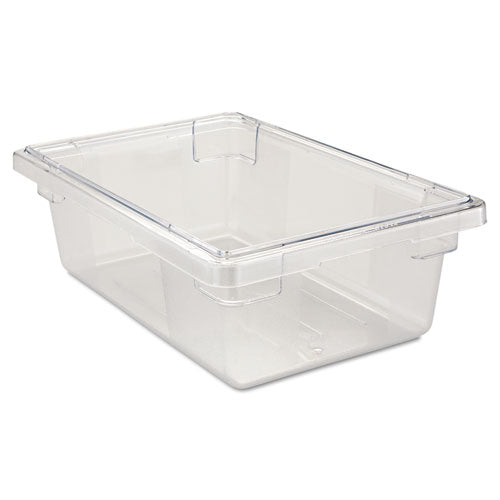 Food-tote Boxes, 3 1-2gal, 18w X 12d X 6h, Clear