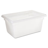 Food-tote Boxes, 2gal, 18w X 12d X 3 1-2h, White