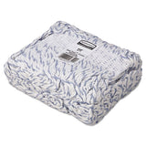 Web Foot Finish Mop, White, Med, Cotton-synthetic, 1". White Headband, 6-carton