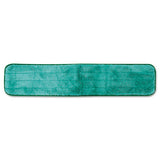 Microfiber Dry Hall Dusting Pad, 36 1-2 X 5 1-2, Green