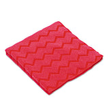 Hygen Microfiber Cleaning Cloths, 16 X 16, Red, 12-carton