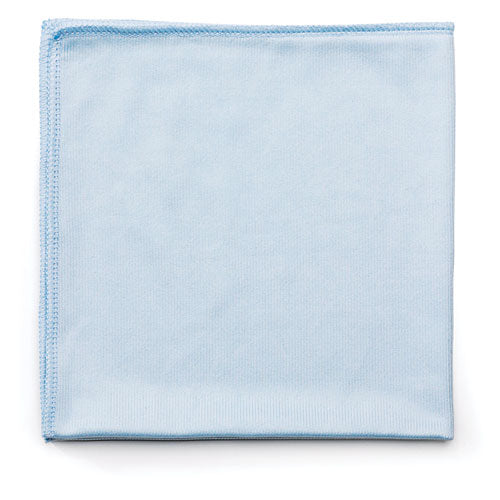 Executive Series Hygen Cleaning Cloths, Glass Microfiber, 16 X 16, Blue, 12-ct
