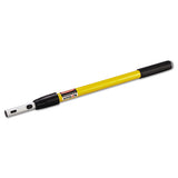 Hygen Quick-connect Extension Handle, 20-40", Yellow-black