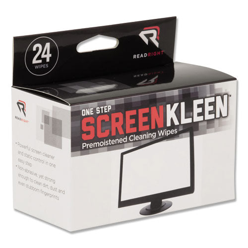 Onestep Screen Cleaner, 5 X 5, 24-box