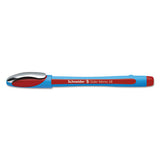 Schneider Slider Memo Xb Stick Ballpoint Pen, 1.4mm, Red Ink, Blue-red Barrel, 10-box