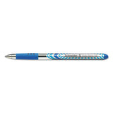 Schneider Slider Stick Ballpoint Pen, 1.4mm, Blue Ink, Blue-silver Barrel, 10-box