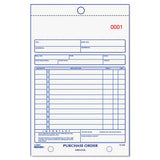 Purchase Order Book, Bottom Punch, 5 1-2 X 7 7-8, 3-part Carbonless, 50 Forms