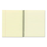 Single-subject Wirebound Notebooks, 1 Subject, Narrow Rule, Brown Cover, 10 X 8, 80 Sheets