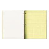 Duplicate Laboratory Notebooks, Quadrille, 11 X 9 1-4, Assorted, 200 Sheets