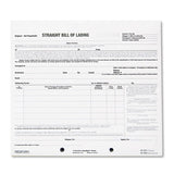 Bill Of Lading Short Form, 7 X 8 1-2, Three-part Carbonless, 250 Forms