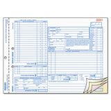 Four-part Auto Repair Form, 11 X 8 1-2, Four-part Carbonless, 50 Forms