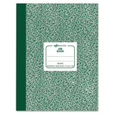 Lab Notebook, Quadrille, 10 1-8 X 7 7-8, White, 96 Sheets