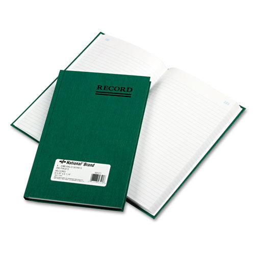Emerald Series Account Book, Green Cover, 200 Pages, 9 5-8 X 6 1-4