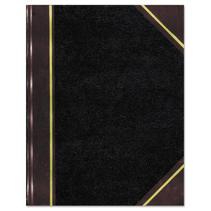 Texthide Notebook, Black-burgundy, 500 Pages, 14 1-4 X 8 3-4