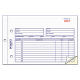 Invoice Book, 5 1-2 X 7 7-8, Carbonless Duplicate, 50 Sets-book