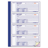 Receipt Book, 7 X 2 3-4, Carbonless Duplicate, 400 Sets-book