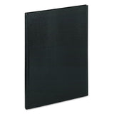 Executive Notebook, Medium-college Rule, Black Cover, 10 3-4 X 8 1-2, 75 Sheets