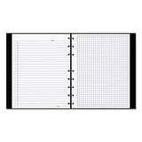 Notepro Quad Notebook, Narrow-quadrille Rule, 9.25 X 7.25, White, 96 Sheets