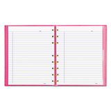 Notepro Notebook, 1 Subject, Medium-college Rule, Pick Daisy Cover, 9.25 X 7.25, 75 Sheets