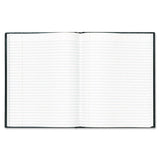 Executive Notebook, Medium-college Rule, Black Cover, 9.25 X 7.25, 150 Sheets