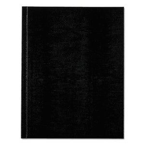 Executive Notebook, Medium-college Rule, Black Cover, 9.25 X 7.25, 150 Sheets