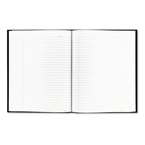 Business Notebook, Medium-college Rule, Black Cover, 9.25 X 7.25, 192 Sheets