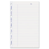 Miraclebind Ruled Paper Refill Sheets, 11 X 9-1-16, White, 50 Sheets-pack