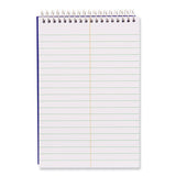 High-capacity Steno Pad, Medium-college Rule, Blue Cover, 180 White 6 X 9 Sheets