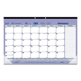 Monthly Desk Pad Calendar, 17.75 X 10.88, 2021