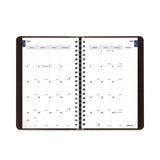 Academic Weekly-monthly Planner, 8 X 5, Black Cover, 13-month (jul To Aug): 2022 To 2023