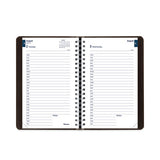 Academic Daily-monthly Planner, 8 X 5, Black Cover, 12-month (aug To July): 2022 To 2023