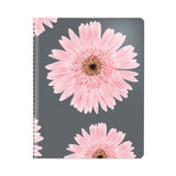 Essential Collection 14-month Ruled Monthly Planner, 8.88 X 7.13, Daisy Black-pink Cover, 14-month (dec To Jan): 2022 To 2023