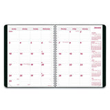 Duraflex 14-month Planner, 8.88 X 7.13, Black, 2021