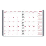 Mountains 14-month Planner, 11 X 8.5, Blue-green-black, 2021