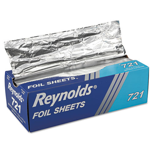 Interfolded Aluminum Foil Sheets, 12 X 10 3-4, Silver, 500-box, 6 Boxes-carton