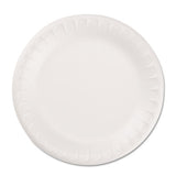 Soak Proof Tableware, Foam Plates, 8 7-8" Dia, 100-pack