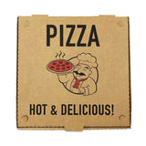 Pizza Boxes, 10 X 10 X 1.75, Kraft, 50-pack