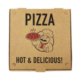 Pizza Boxes, 14 X 14 X 1.75, Kraft, 50-pack