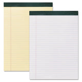 Recycled Legal Pad, Wide-legal Rule, 8.5 X 11, Canary, 40 Sheets, Dozen