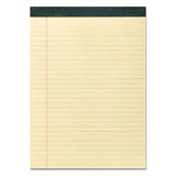 Recycled Legal Pad, Wide-legal Rule, 8.5 X 11, Canary, 40 Sheets, Dozen