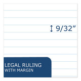 Recycled Legal Pad, Wide-legal Rule, 8.5 X 11, White, 40 Sheets, Dozen