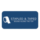 Recycled Legal Pad, Wide-legal Rule, 8.5 X 11, White, 40 Sheets, Dozen