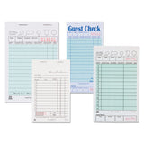 Guest Check Book, 3 1-2 X 6 7-10, 50-book, 50 Books-carton