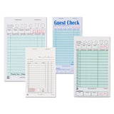 Guest Check Book, Carbon Duplicate, 3 1-2 X 6 7-10, 50-book, 50 Books-carton