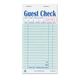 Guest Check Book, Carbon Duplicate, 3 1-2 X 6 7-10, 50-book, 50 Books-carton